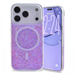  iPhone 17 Pro Max Magnetic Pastel Fresh Style Case, Purple