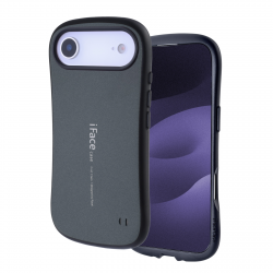  Protective Matte Case for iPhone Air Cushioned Curved Edge Design - Deep Gray