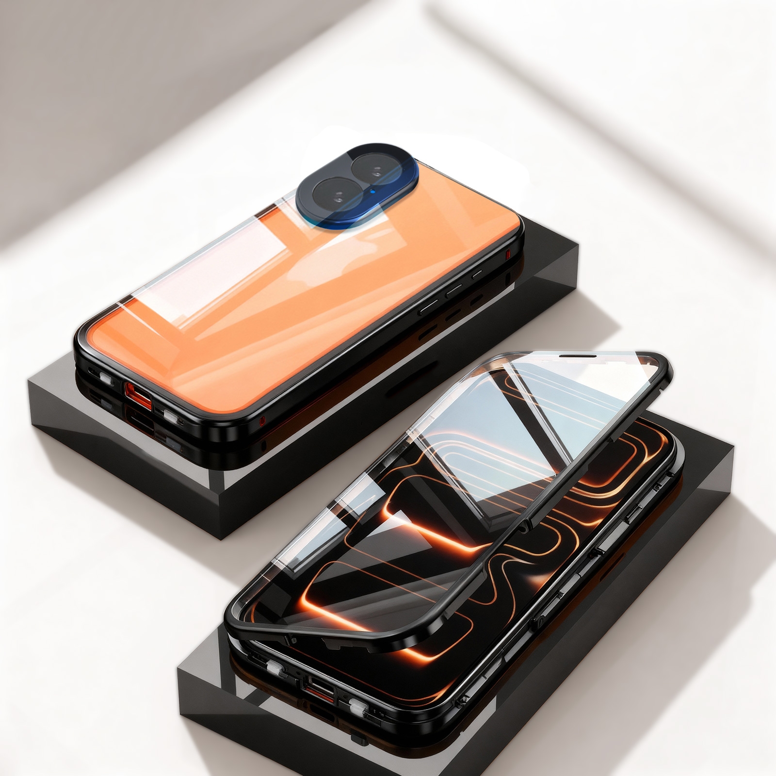 Aluminum Alloy iPhone 17 Case - Full Device Coverage