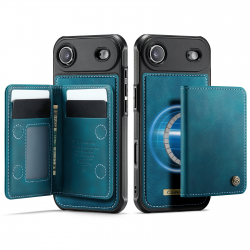  iPhone Air Magnetic Case with Card Holders, Blue