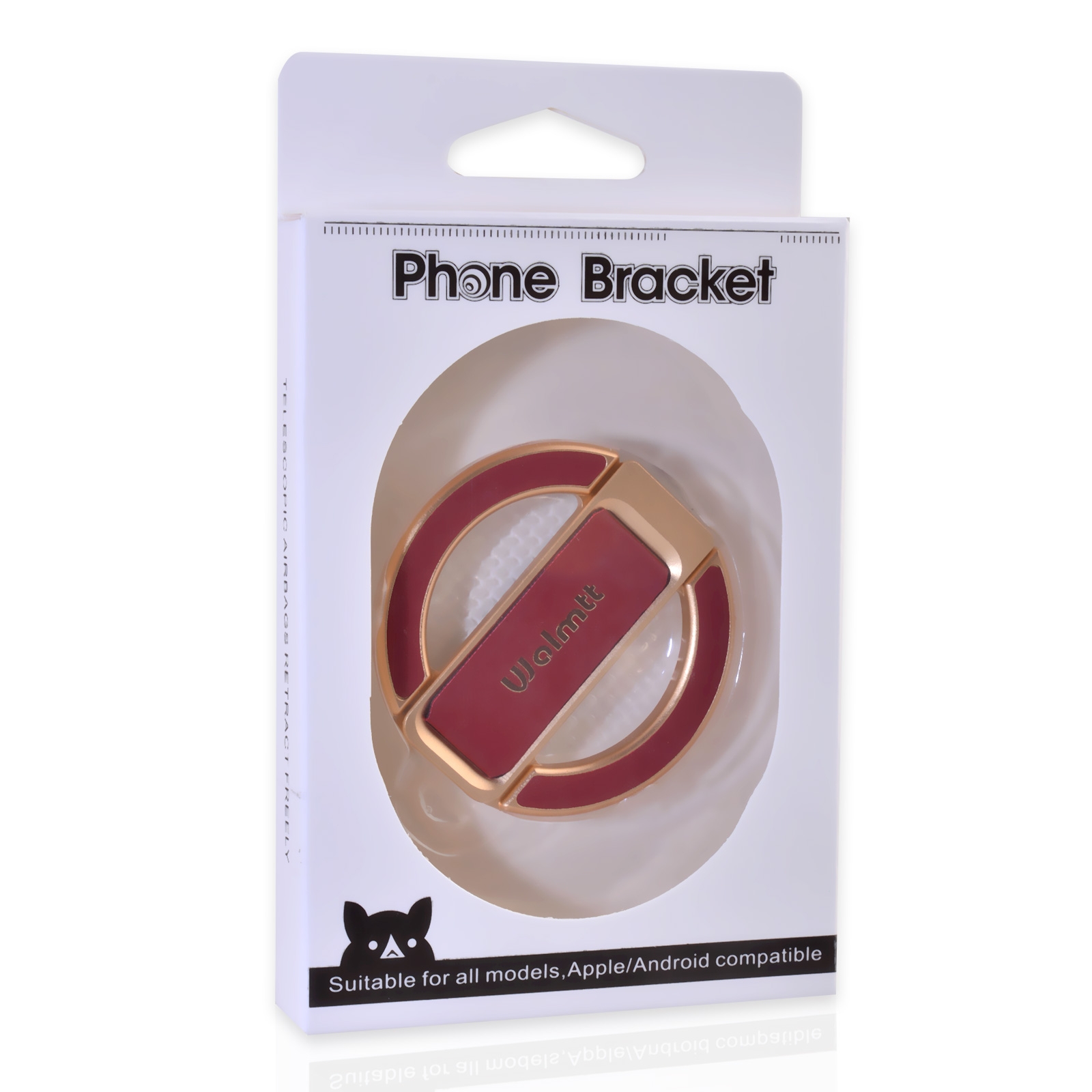 magnetic ring grip holder red