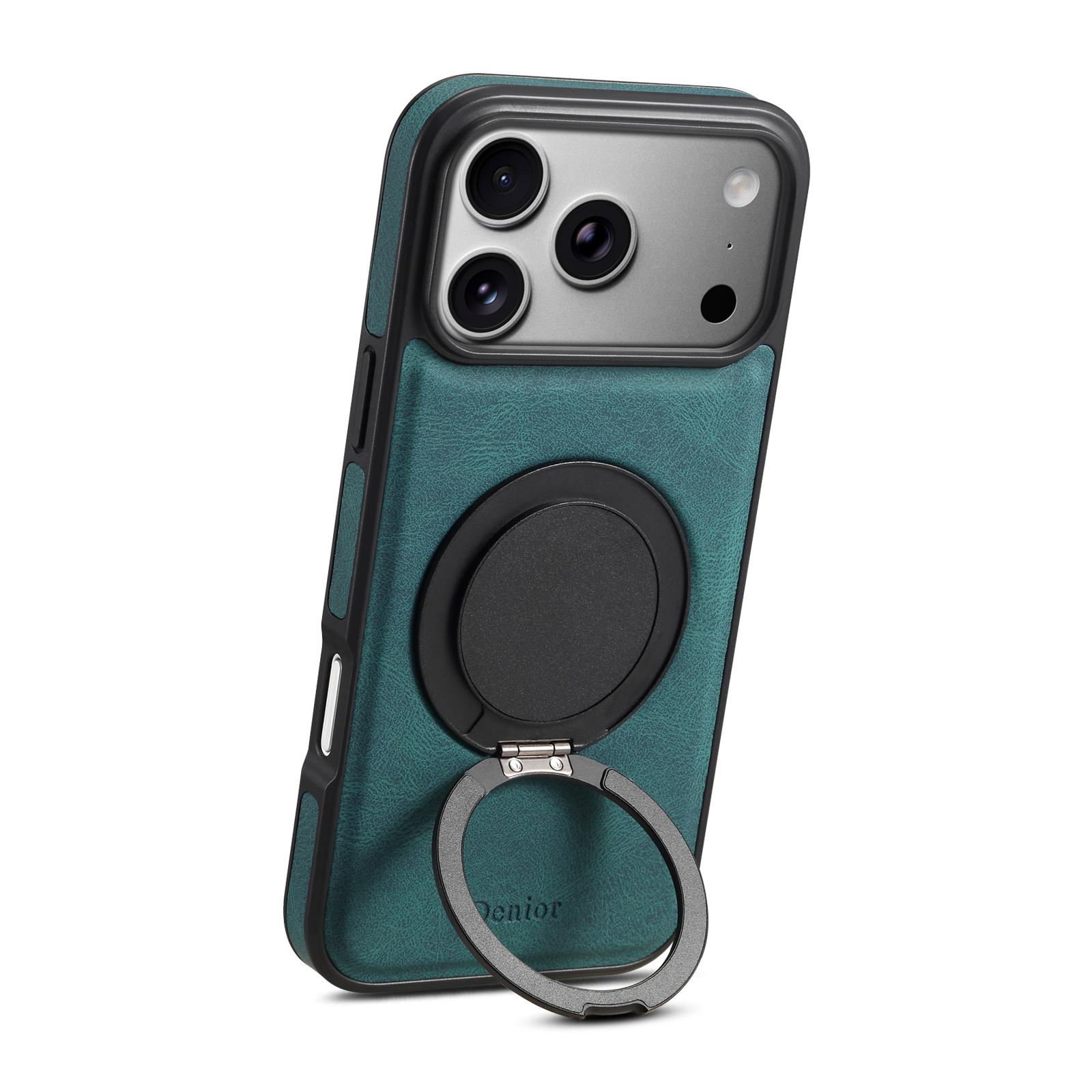 Magnetic Case For iPhone 17 With 360 Rotatable, Blue