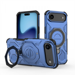 360 Rotation Kickstand Magnetic iPhone Air Case - Airbag Shockproof Metal Stand, Blue 360 Rotation Kickstand Magnetic iPhone Air Case - Airbag Shockproof Metal Stand, Blue