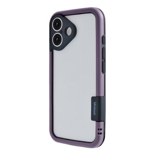 iPhone 16 Plus Premium Color Frame TPU+PC Case, Purple