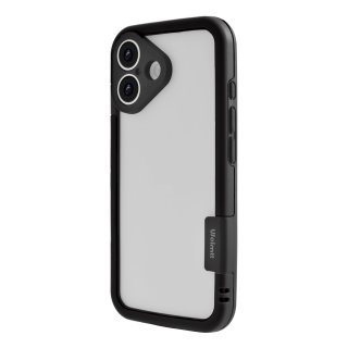 iPhone 16 Plus Premium Color Frame TPU+PC Case, Black