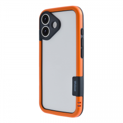 iPhone 17 Premium Color Frame TPU+PC Case, Orange iPhone 17 Premium Color Frame TPU+PC Case, Orange