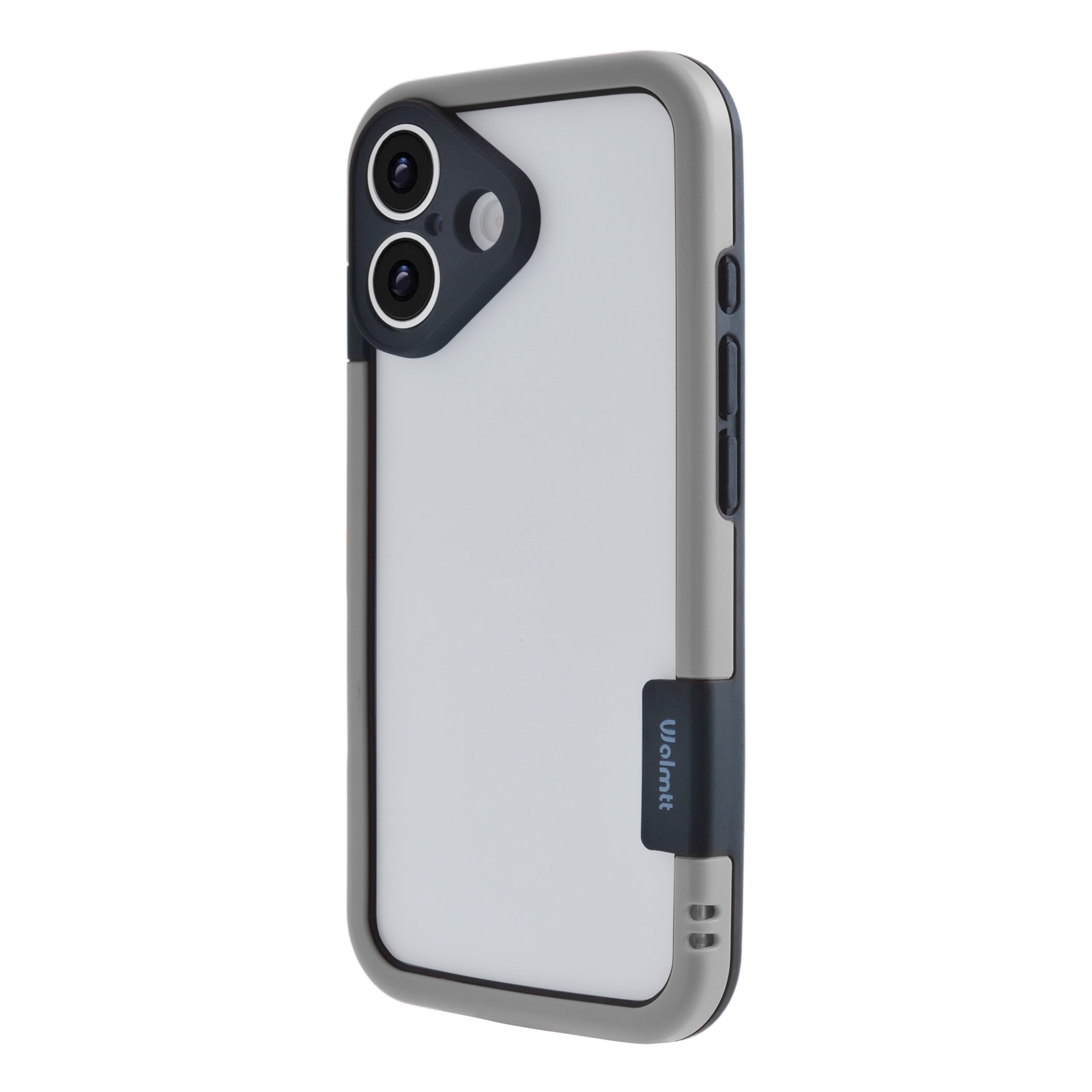 iPhone 17 Premium Color Frame TPU+PC Case, Gray