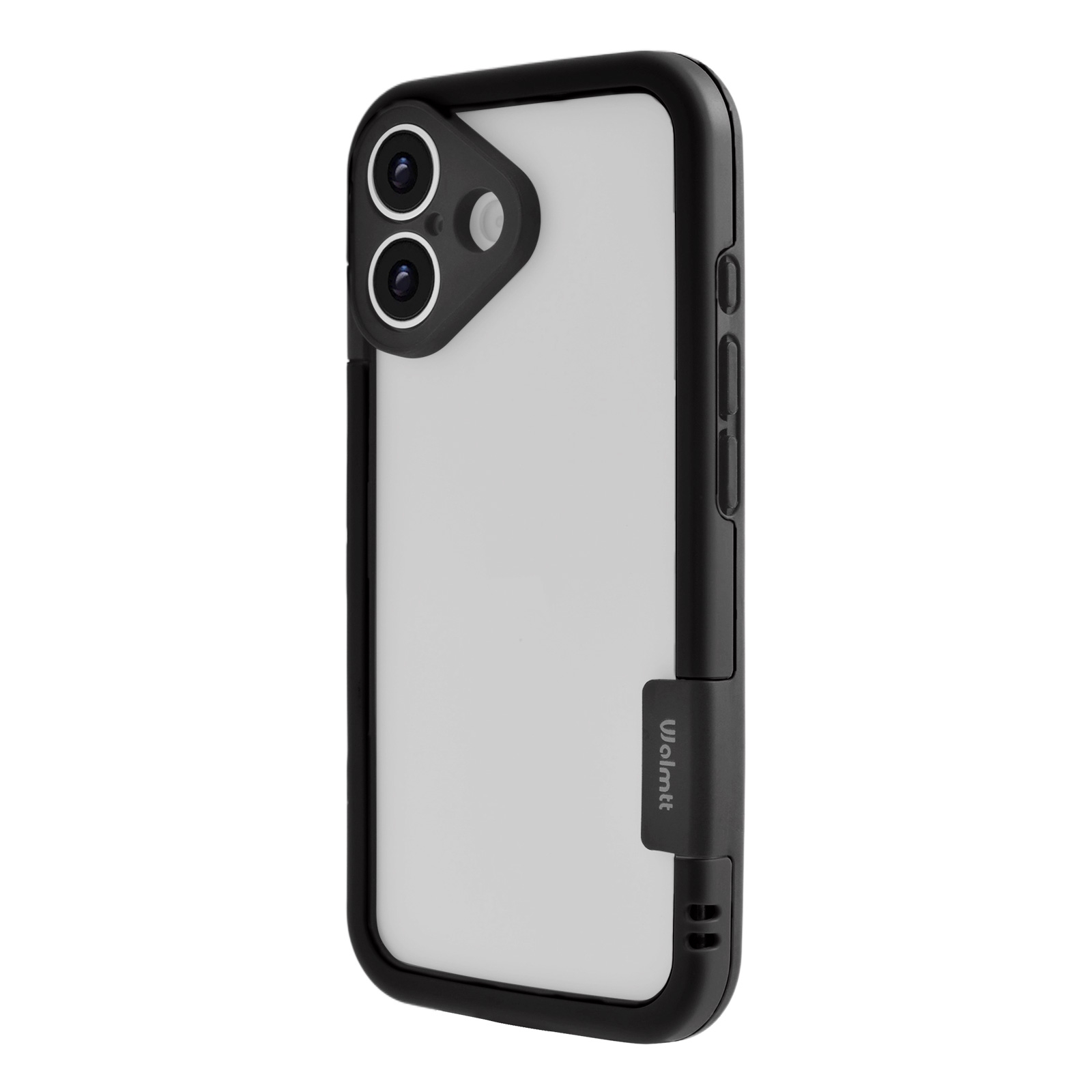 iPhone 17 Premium Color Frame TPU+PC Case, Black