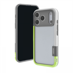  iPhone 17 Pro Max Bicolor Frame TPU+PC Case White/Green