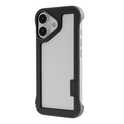iPhone 16 Frame Case with Vented Back for Enhanced Cooling, Black iPhone 16 Frame Case with Vented Back for Enhanced Cooling, Black
