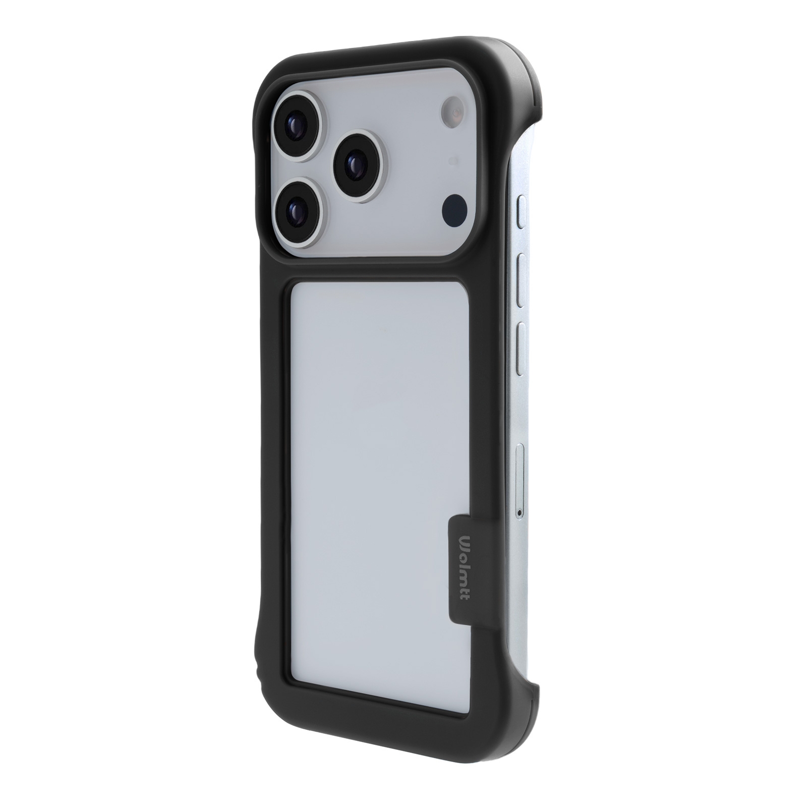 iPhone 17 Pro Frame Case with Vented Back for Enhanced Cooling, Black