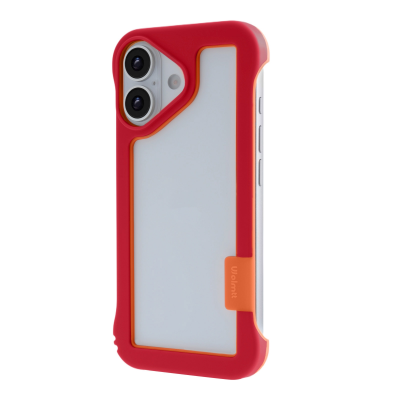 iPhone 17 Frame Case with Vented Back for Enhanced Cooling, Red iPhone 17 Frame Case with Vented Back for Enhanced Cooling, Red