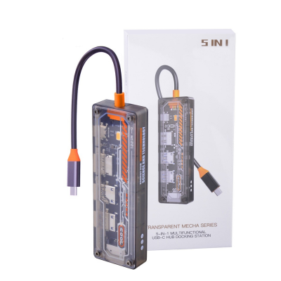 4 port usb c hub with power