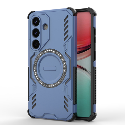  Corner Airbag Shockproof Magnetic S26 Case - Enhanced Cooling Ventilation, Blue