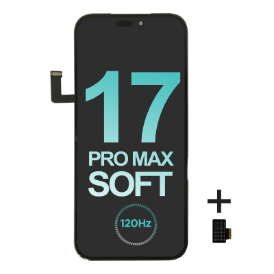 Premium Soft OLED Screen Digitizer Assembly With Portable IC for iPhone 17 Pro Max (120HZ) OLED screen digitizer assembly for iPhone 17 Pro Max