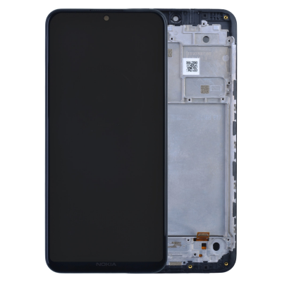LCD Screen Digitizer Assembly Replacement With Frame for Nokia C110