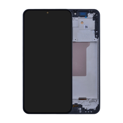 OLED Screen Digitizer with Frame Replacement for Samsung Galaxy A26 5G A266 (Aftermarket) - Black